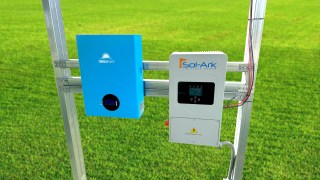 Commercial solar carport